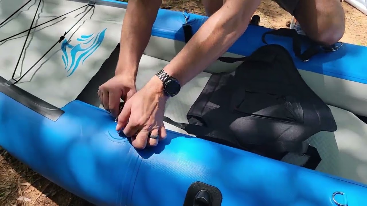 Easy Setup: Merax Inflatable Kayak | Two-Person Adventure Gear
