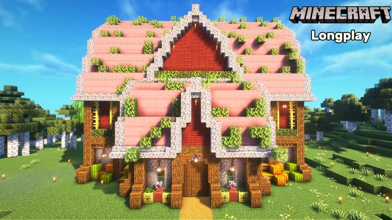 Building the Perfect Cozy House - Minecraft Survival Longplay (No Commentary)