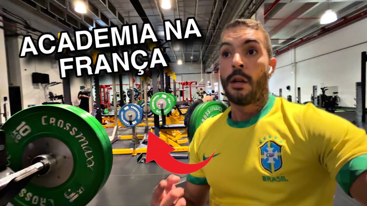 BORA TREINAR EM UMA ACADEMIA NA FRANÇA?