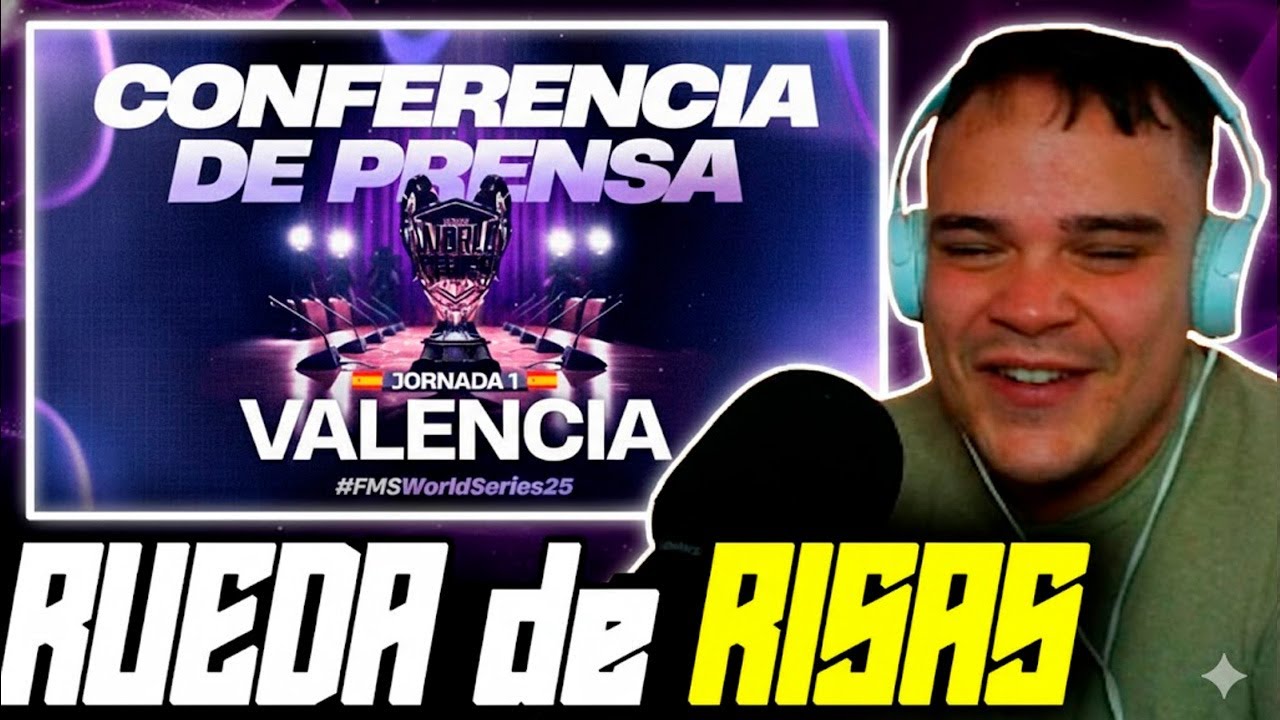 😂MAU se r&iacute;e de QUESADA I REACCI&Oacute;N RDP FMS WORLD SERIES J1