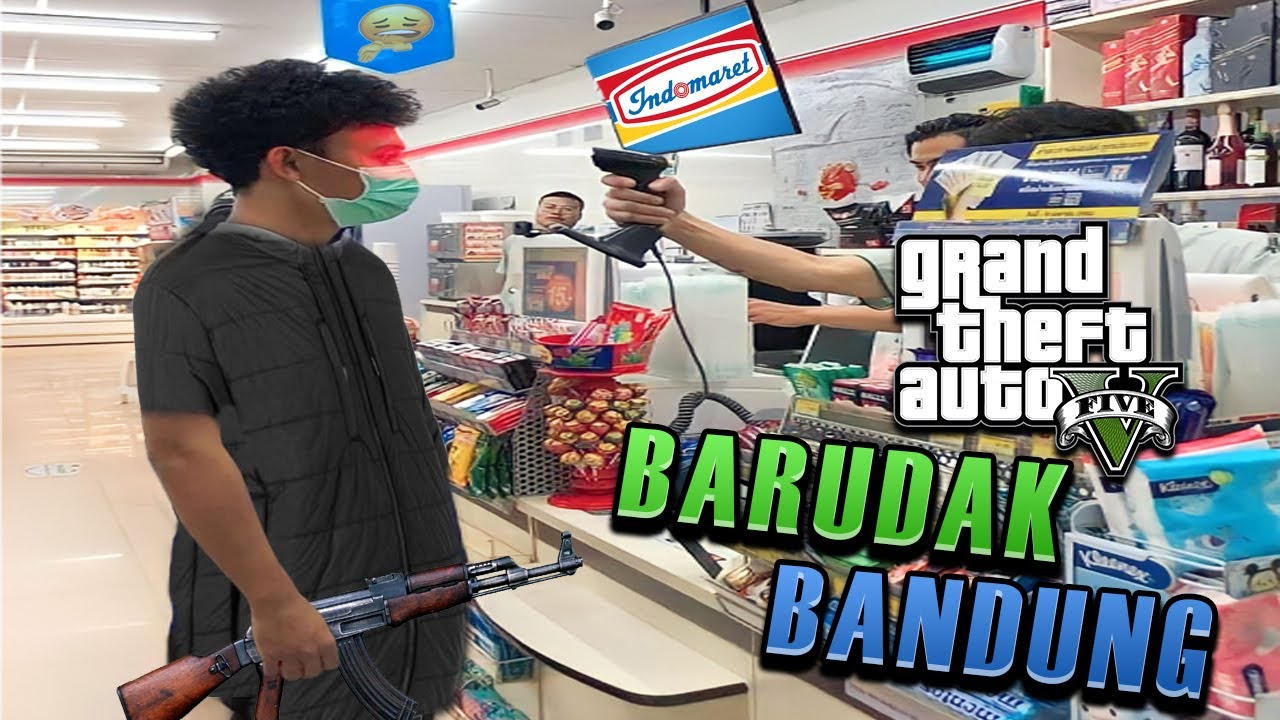 Kekocakan Ketika Misi Perampokan di Toko Klontong GTA V