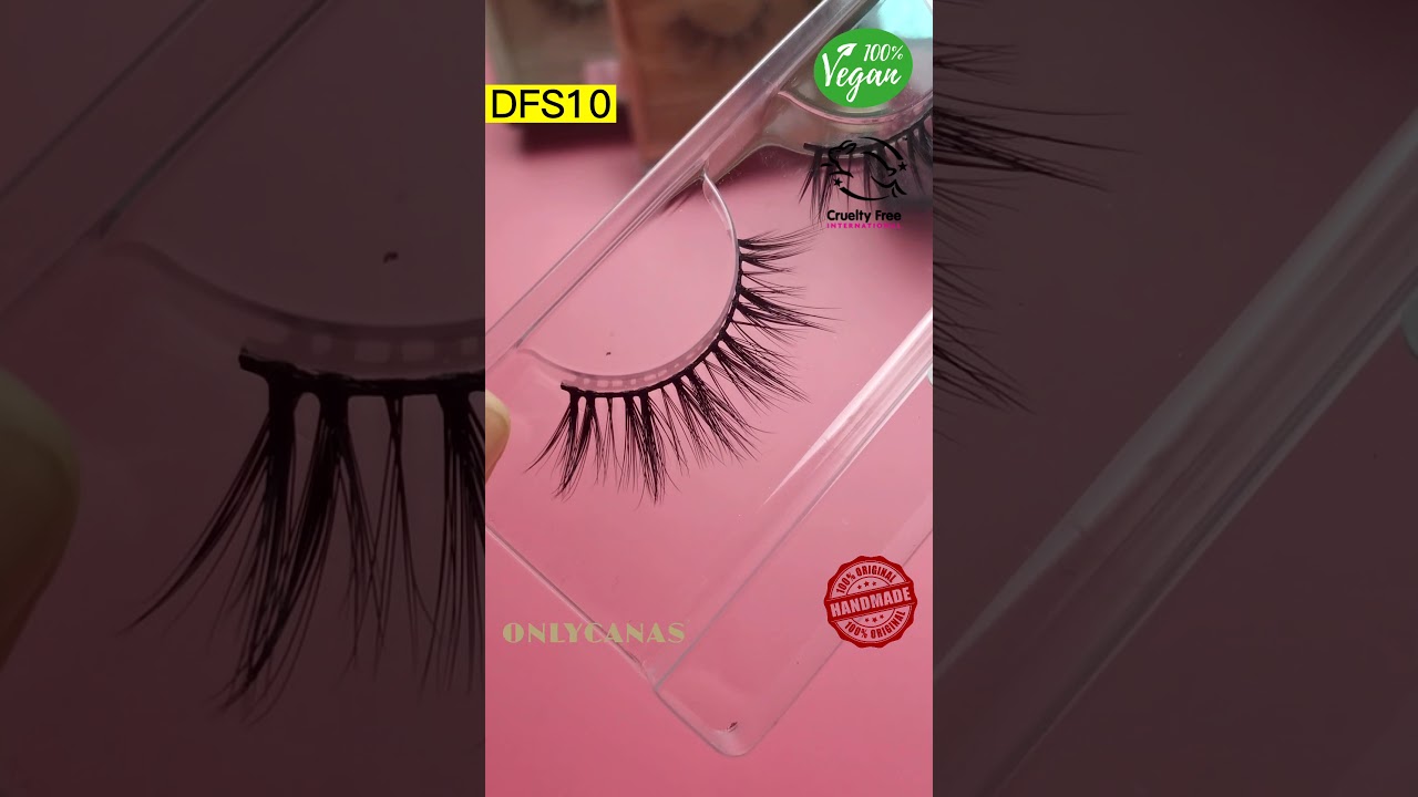 The Latest Vegan Eyelashes Bulk DFS10|Find Best Mink Lashes Vendor in China