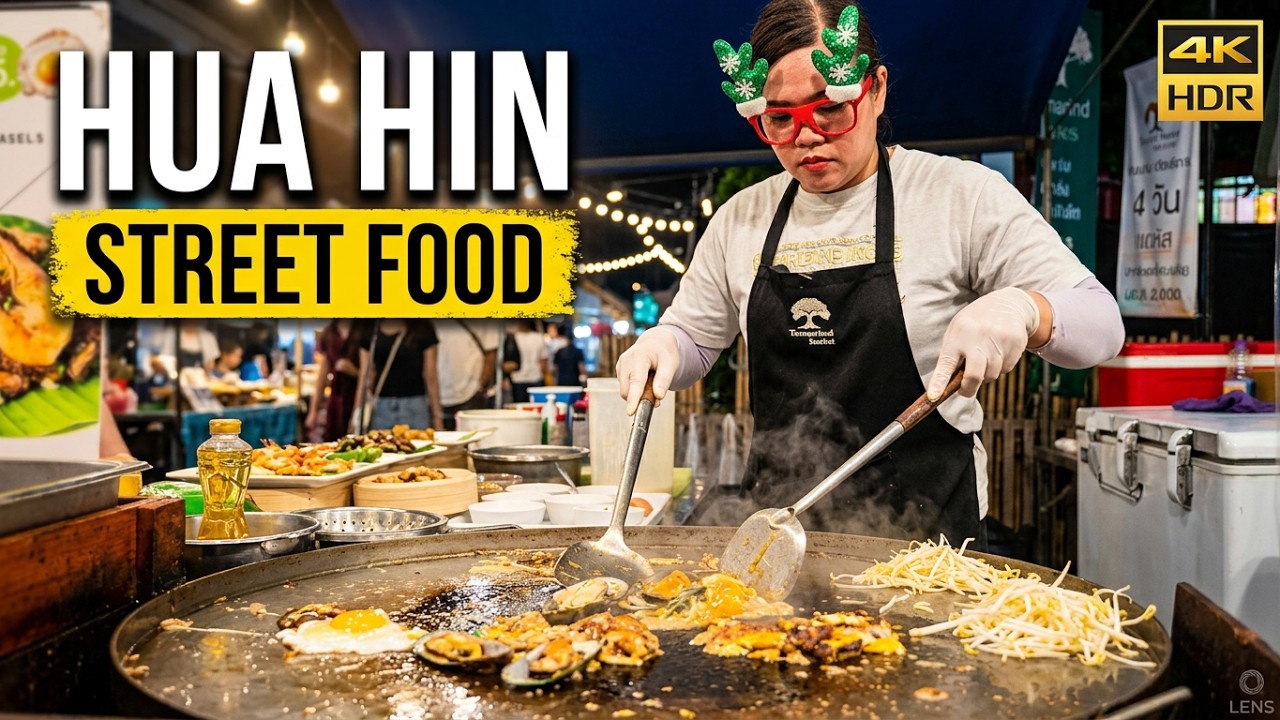 Is This The Best Night Market in Hua Hin? 🇹🇭 Tamarind Market Street Food Tour
