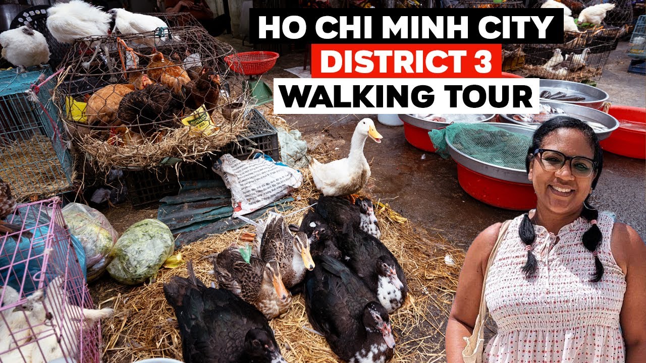 Ho Chi Minh City, Vietnam Walking Tour District 3