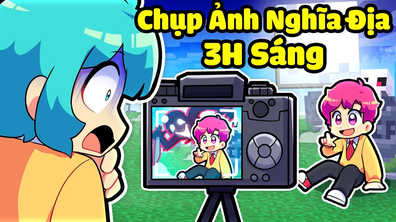 YUMMIE BỊ MA BẮT VÌ CHỤP ẢNH LÚC 3h SÁNG Ở NGHĨA ĐỊA TRONG MINECRAFT*ĐỪNG CHỤP ẢNH 3H SÁNG 😱🤣