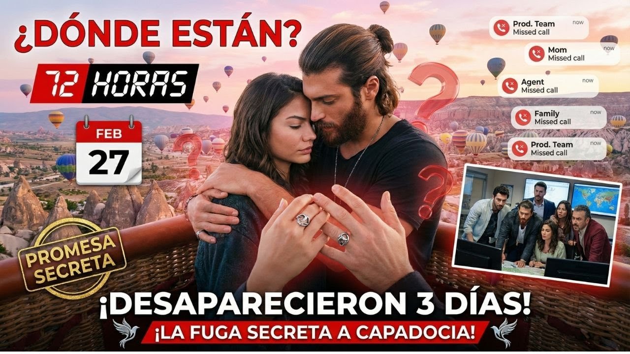 ¡SORPRESA! Can y Demet desaparecieron durante tres días tras el final de Erkenci Kuş.