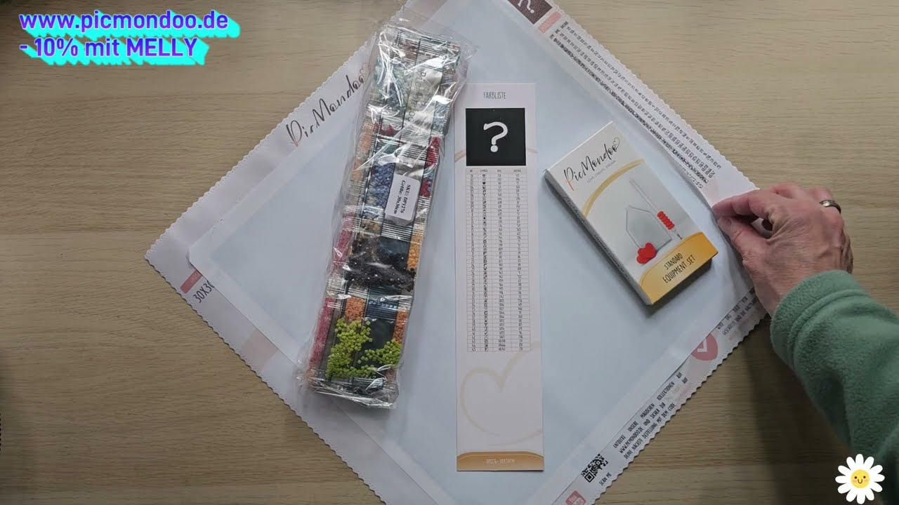 ❗SPOILER ❗ Diamond Painting 💎 Unboxing 🎁 Picmondoo 💎 Mystery Edition Nr. 23 👻