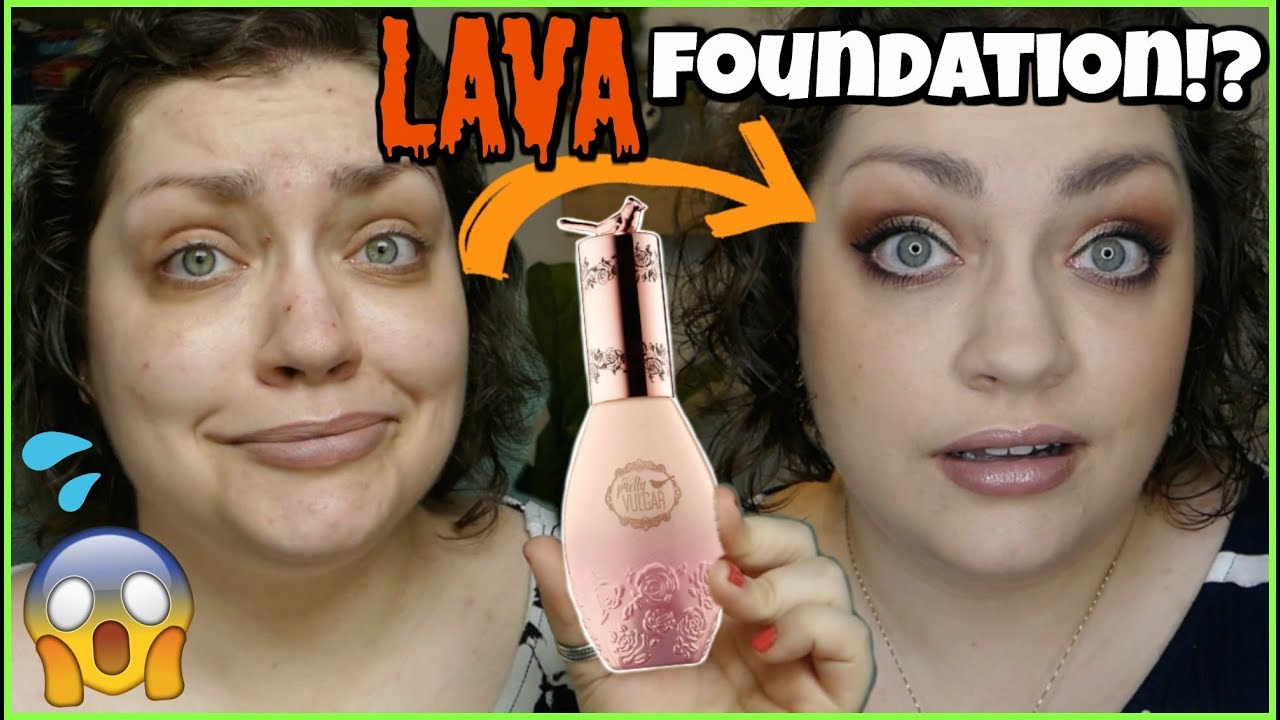 BEST FOUNDATION FOR SUMMER!? | Pretty Vulgar Cool AF Lava Water Foundation (WEEKLY WEAR)