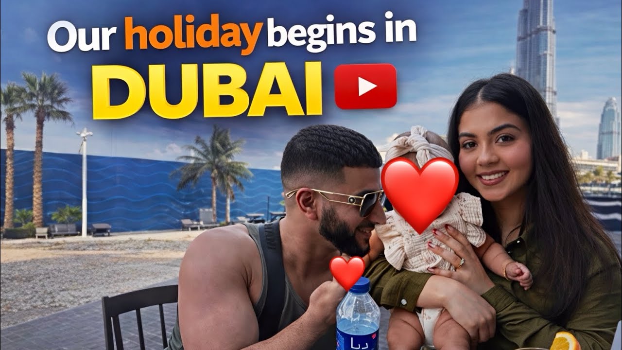 OUR HOLIDAY BEGINS | WE GO SOMEWHERE SPECIAL IN DUBAI 🇦🇪👀!!