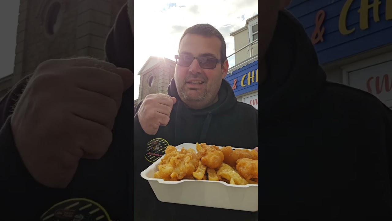 I WENT TO CHECK OUT AWARD WINNERS FRASERS FISH AND CHIPS IN PENZANCE CORNWALL.