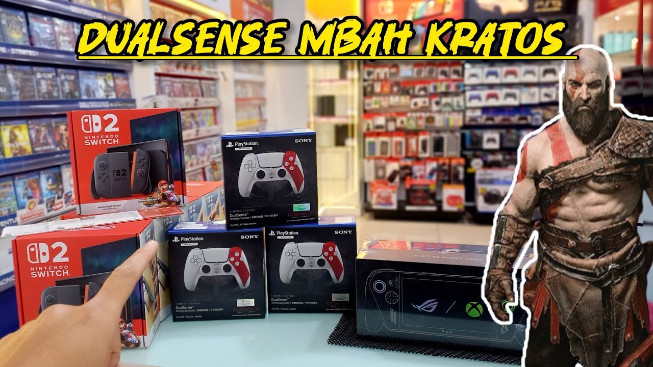 23 Oktober 2025 || Dualsense Mbah Kratos Sudah ready 🔥 || asus ROG ally xbox X ready juga 