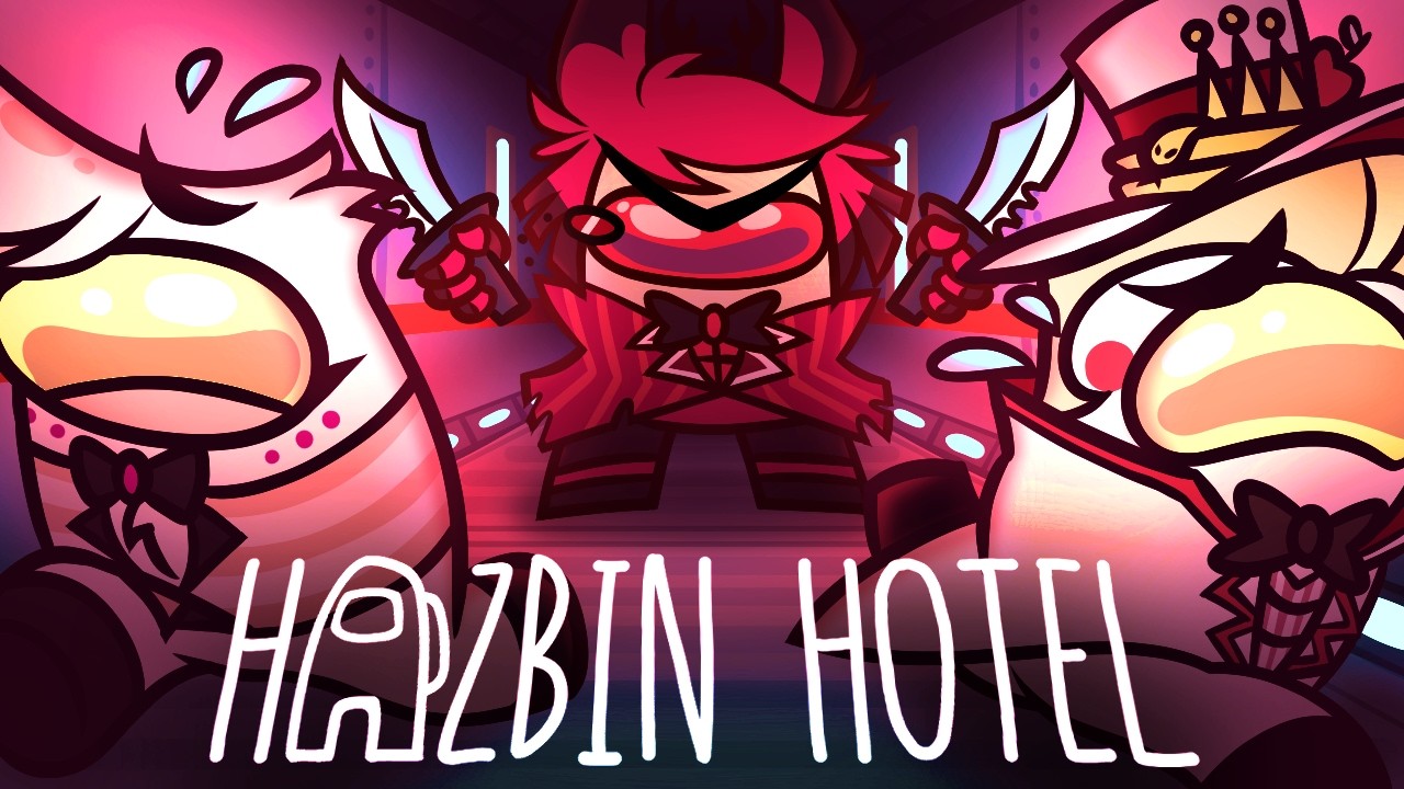 3D AMONG US with Hazbin Hotel IMPOSTERS!