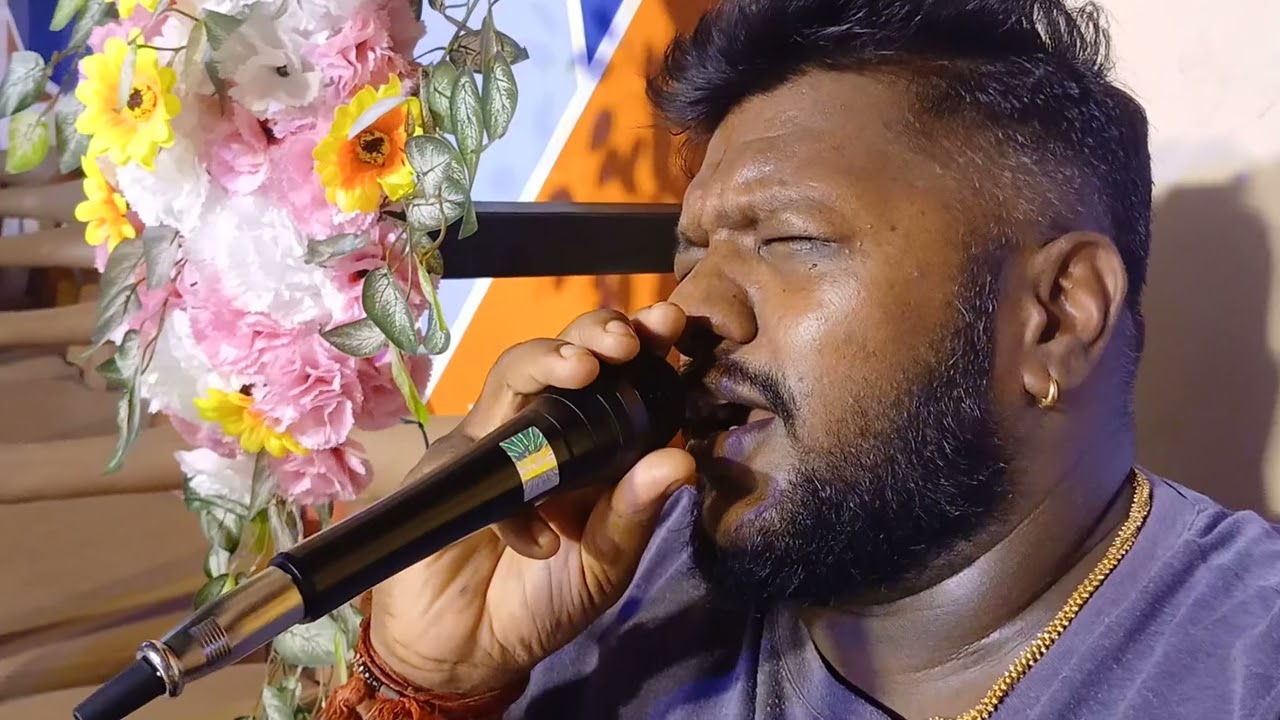 Singing by Sajith poojary Perdooru