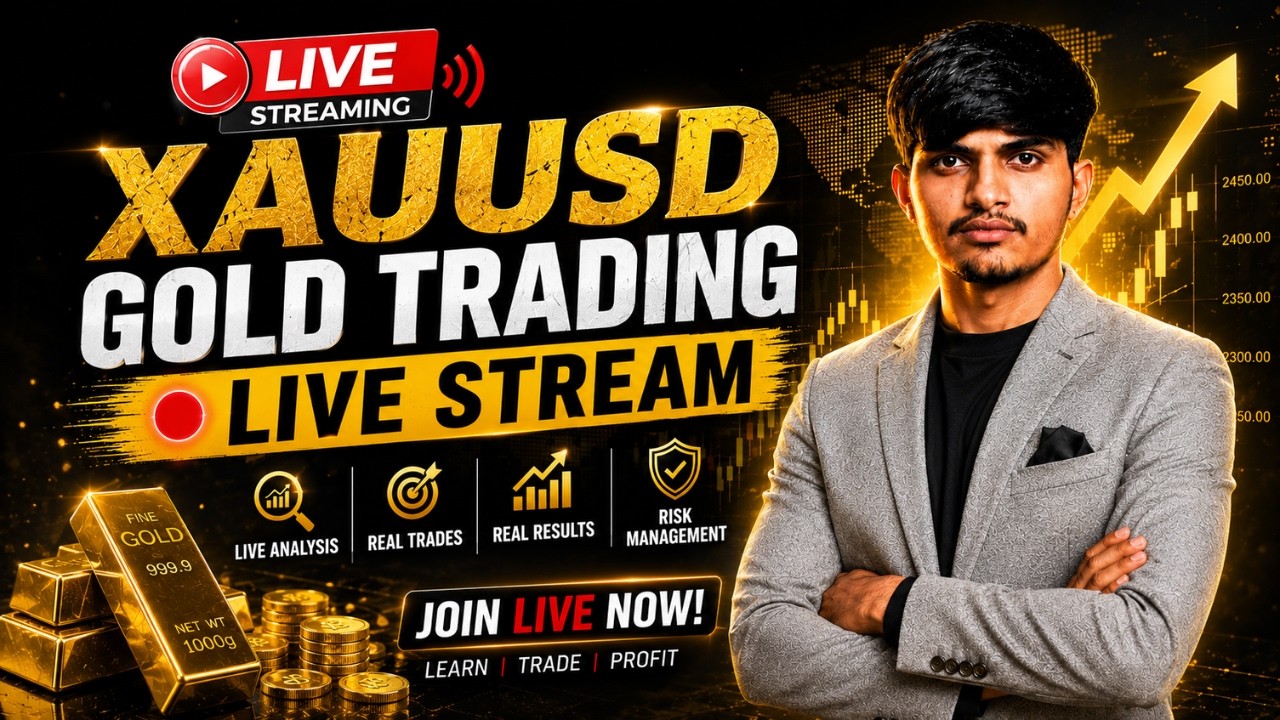 🔴 LIVE GOLD TRADING /XAUUSD LIVE / BTCUSD LIVE