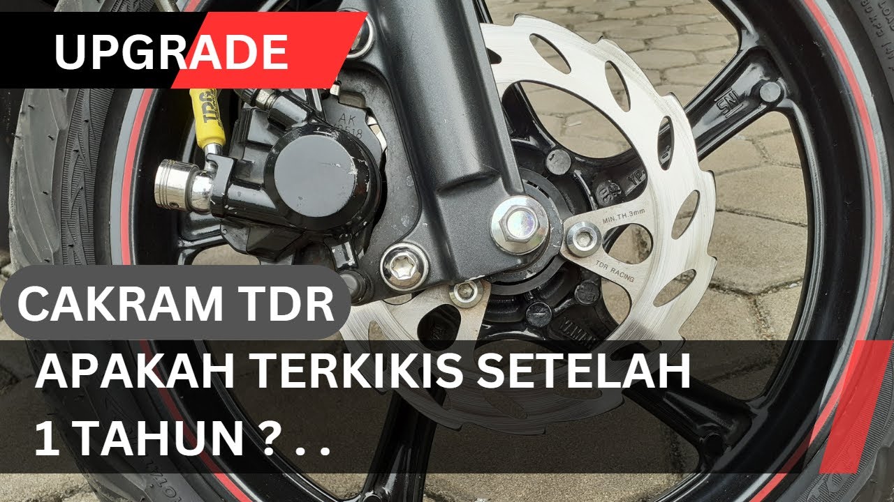 Piringan Cakram / Disc Rotor TDR setelah pemakaian selama 1 th | REVIEW & TESTIMONI