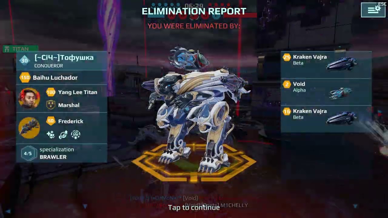 [ War Robot ] The Shell is still carrying in this meta !