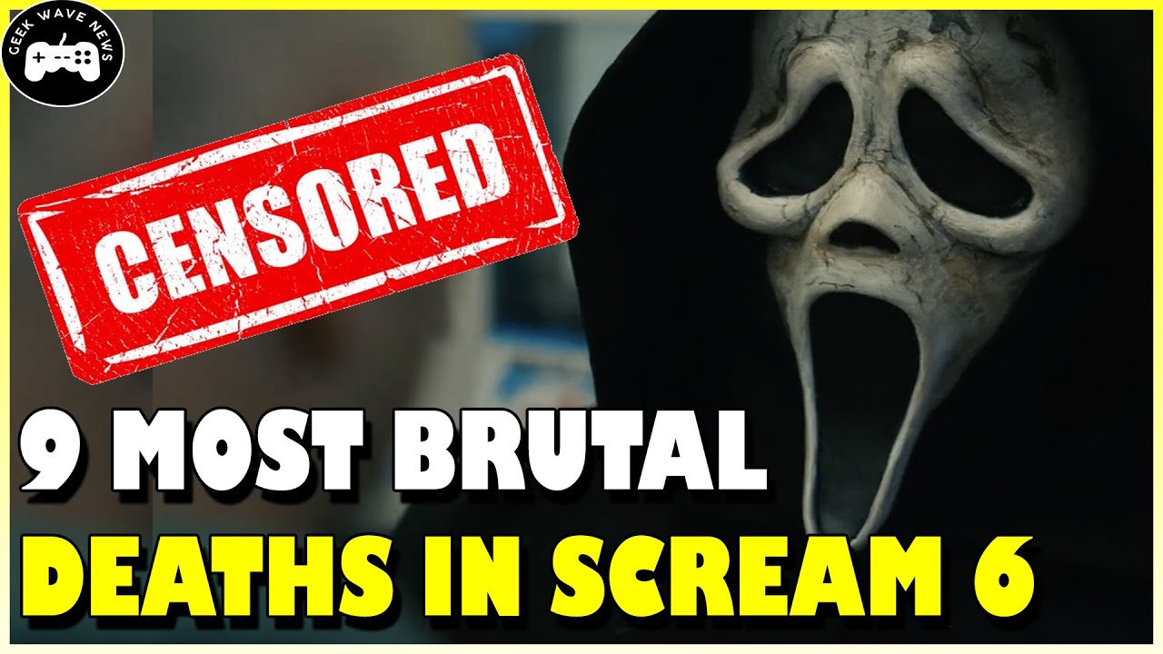 9 MOST BRUTAL DEATHS IN SCREAM 6 [GHOSTFACE]
