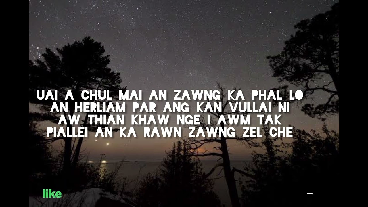 KA RAWN ZAWNG ZEL CHE)female version KARAOKE WITH LYRICS Instrumental)🎤
