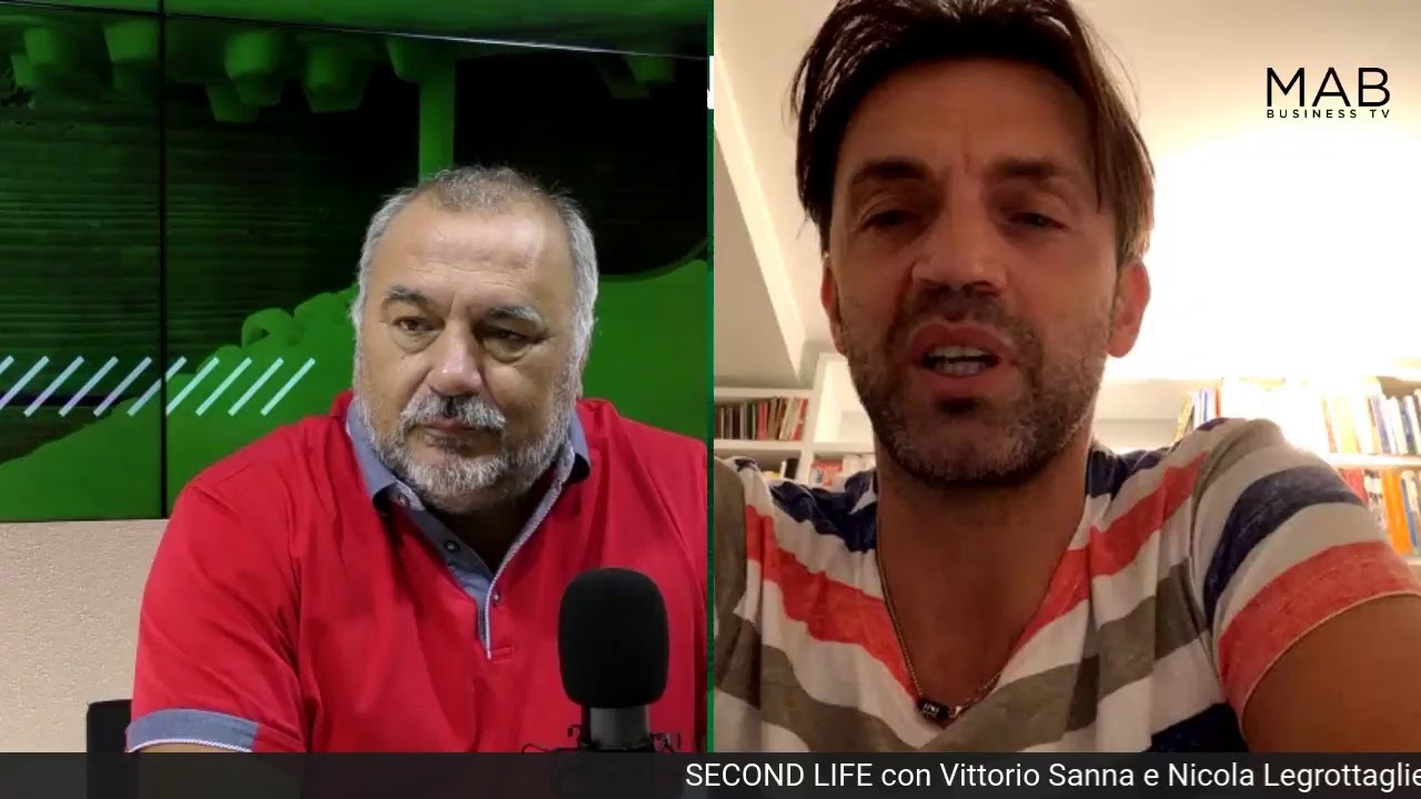 Second Life con Vittorio Sanna e Nicola Legrottaglie
