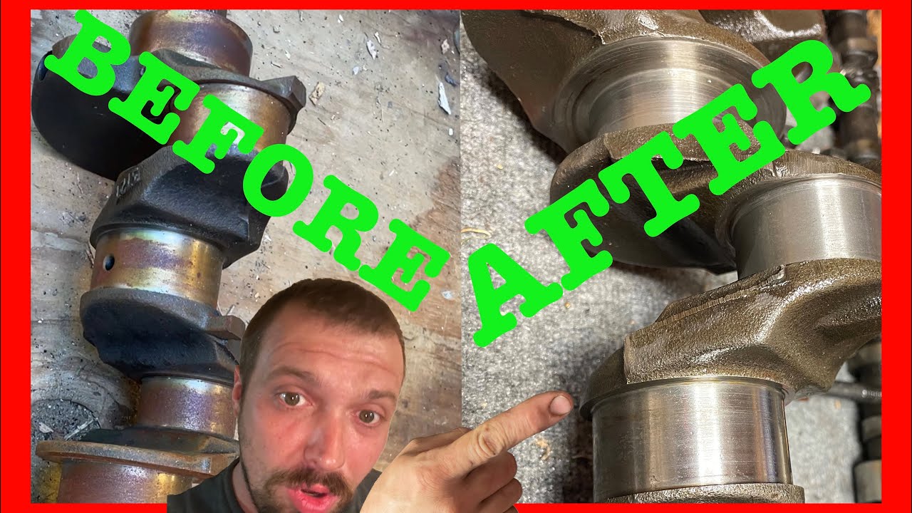 Electrolysis! Jeep stroker crank rust removal!!