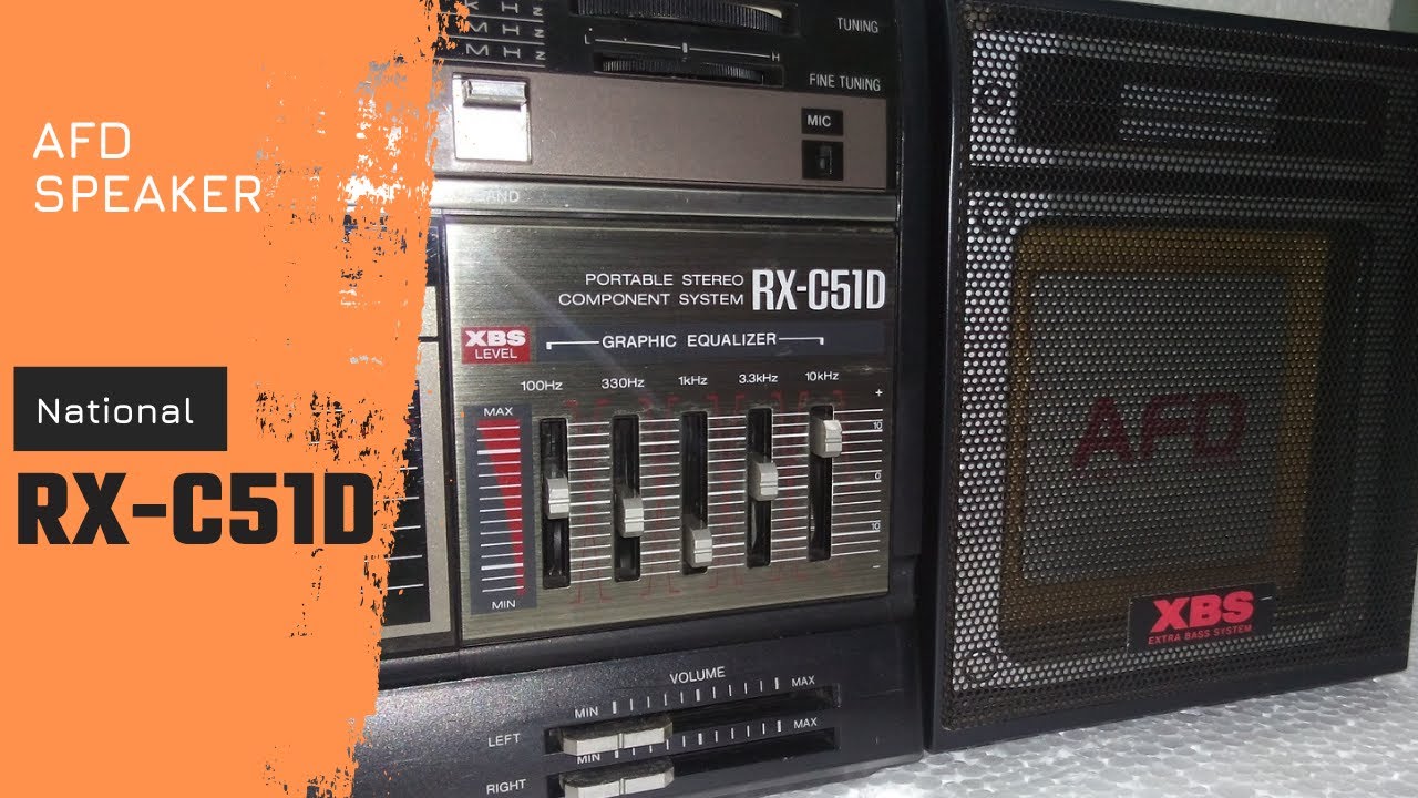 National Rx C51D Review and Sound testing #afd #c51d #rxc51d