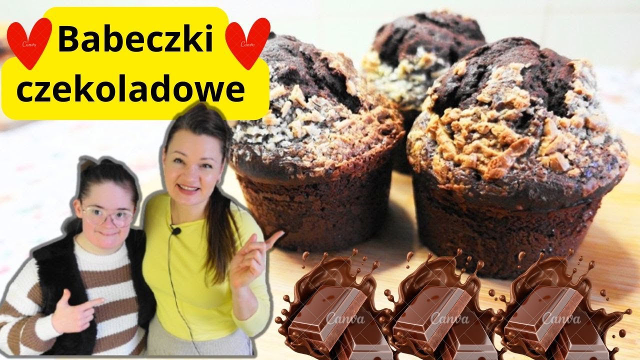 MUFFINKI CZEKOLADOWE idealne na WALENTYNKI Przepis na babeczki czekoladowe