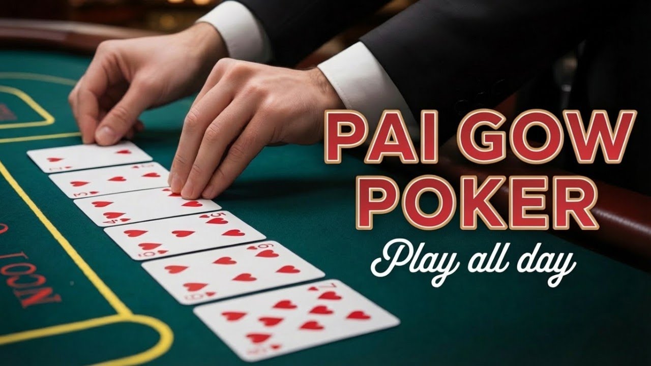 PAI GOW Poker: (Погрузитесь в захватывающие игры на весь день!)