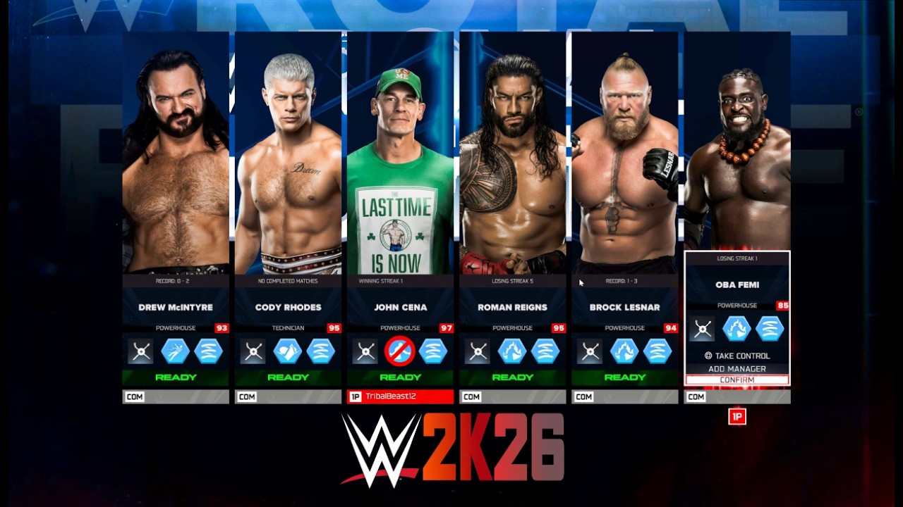 WWE 2K26 First Ever Live Stream - WWE 2K26 Gameplay