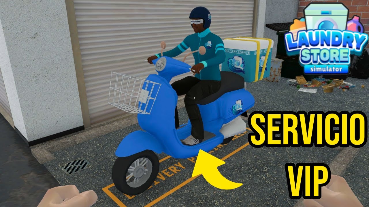 Ahora recogemos la ropa en casa del cliente - Laundry Store Simulator
