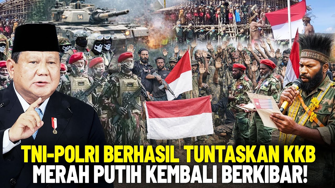 KEKALAHAN TERBESAR KKB! Markas Rahasia Dihancurkan TNI-Polri, Ratusan Pasukan OPM Kembali ke NKRI