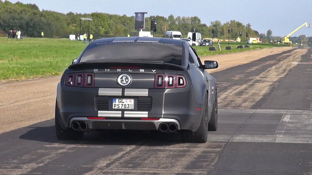783HP Ford Shelby Mustang GT500 vs 950HP Nissan GT-R vs 900HP C63 AMG GAD
