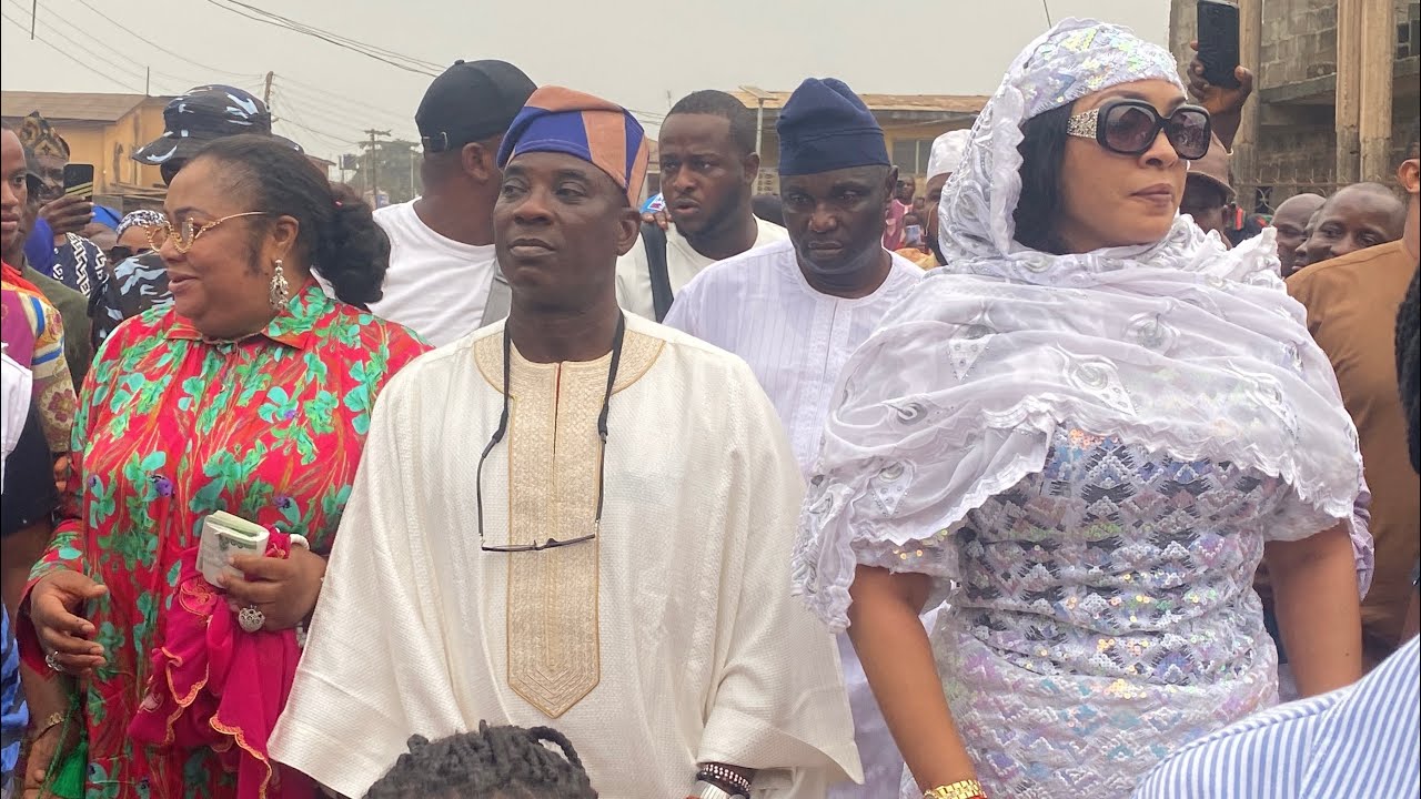 FULL VIDEO: K1 DE ULTIMATE LATE MOTHER'S BURIAL IN IJEBU - ODE