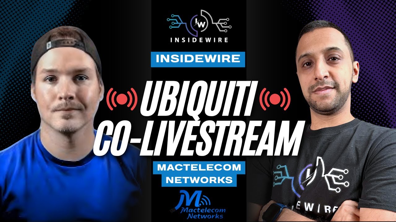 [LIVE] Ubiquiti Ask Us Anything with @MactelecomNetworks