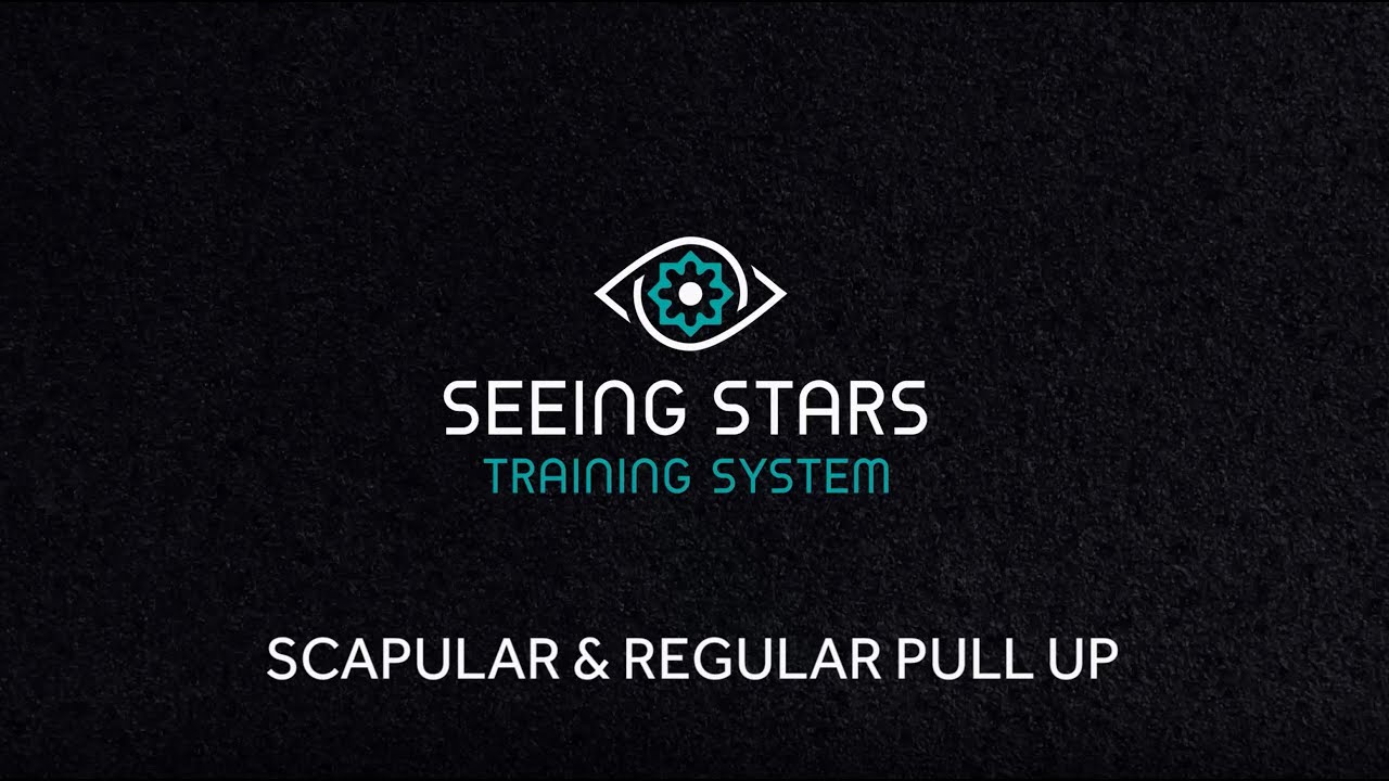 Sad Alien Climbing - Seeing Stars Training System - "Scapular pull up and Pull up" demonstration.