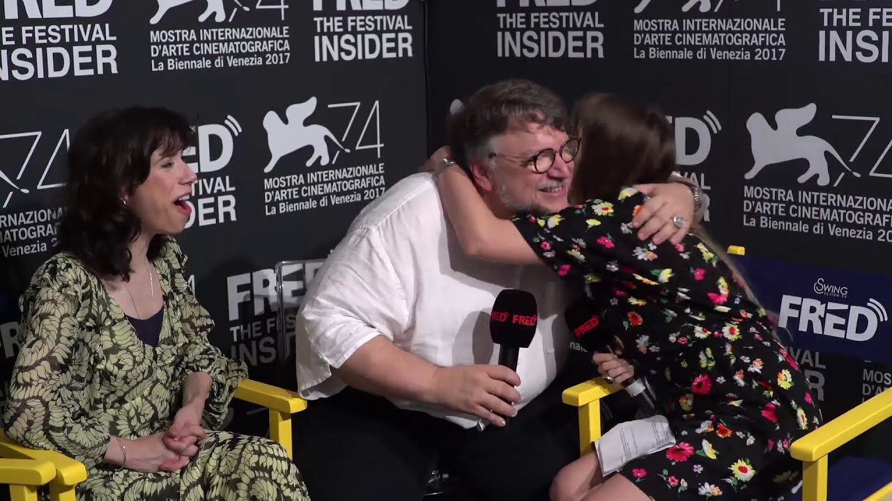 Guillermo Del Toro and Sally Hawkins - THE SHAPE OF WATER - 74 Venice Film Festival
