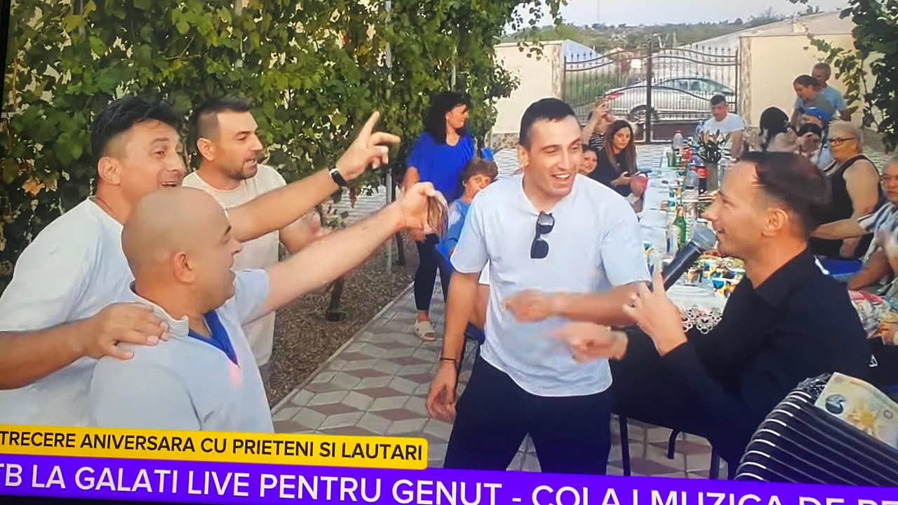 STB LA GALATI  PENTRU GENUT- PETRECERE ANIVERSARA CU PRIETENI SI LAUTARI