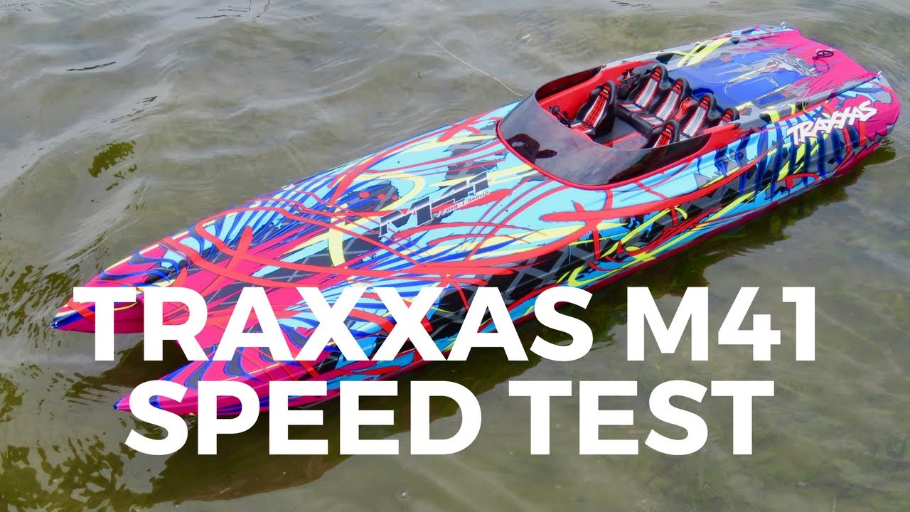 How Fast Is The Traxxas M41 Widebody? GPS RC Speed Run
