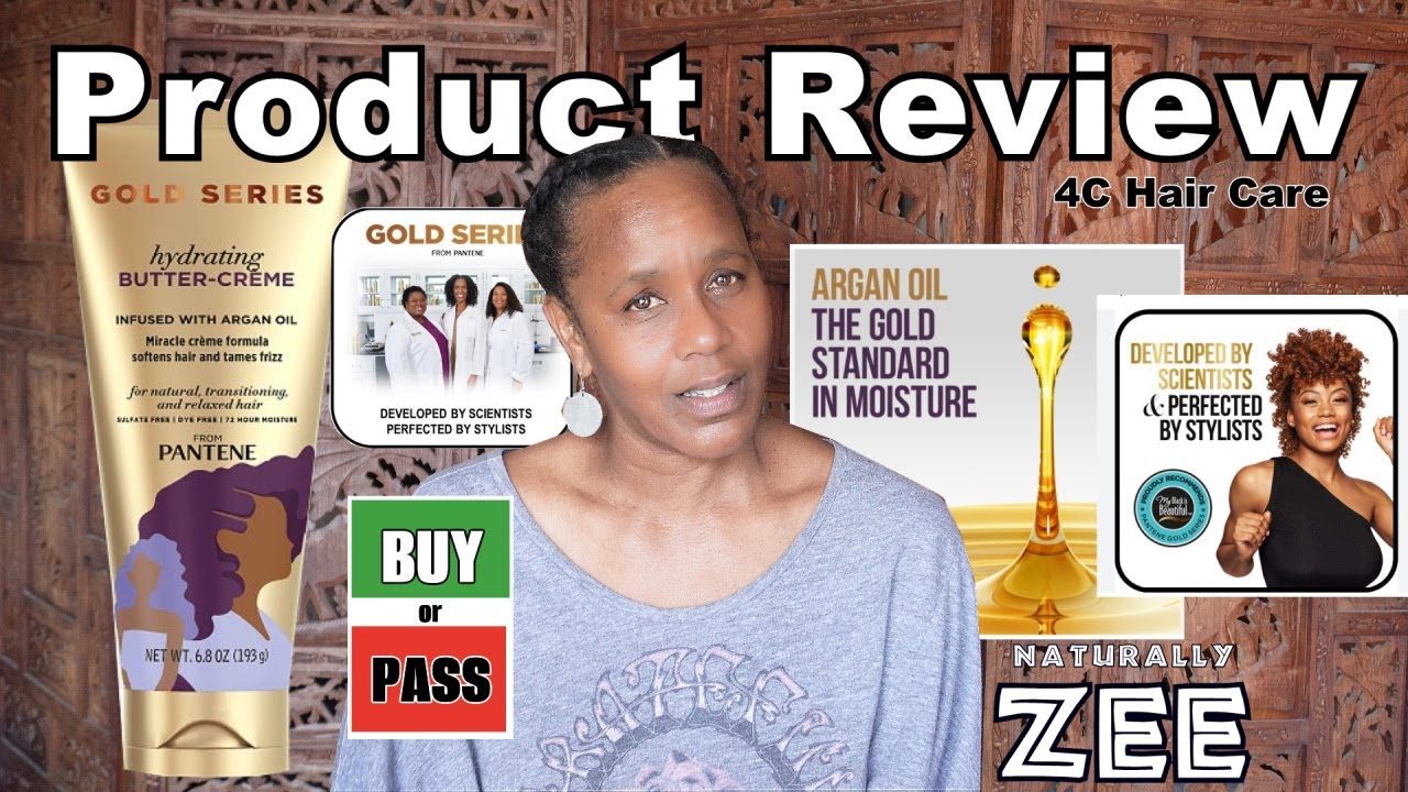 4C Natural Hair Product Review: Pantene Gold Series Hydrating Butter Cream