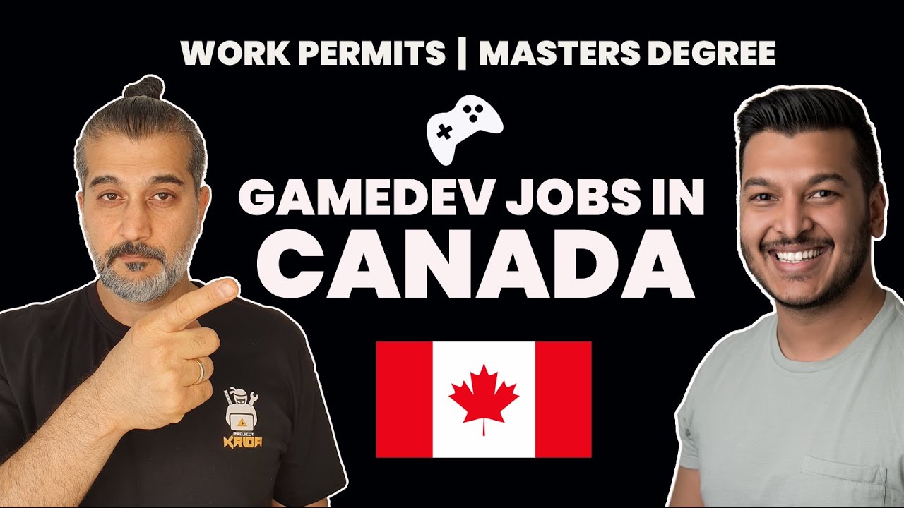 How to get a game job in Canada | Masters (MS) in Gamedev abroad