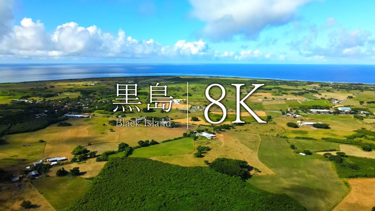 【人よりも牛が多い島】黒島の絶景を訪ねて - Black Island Japan in 8K UHD