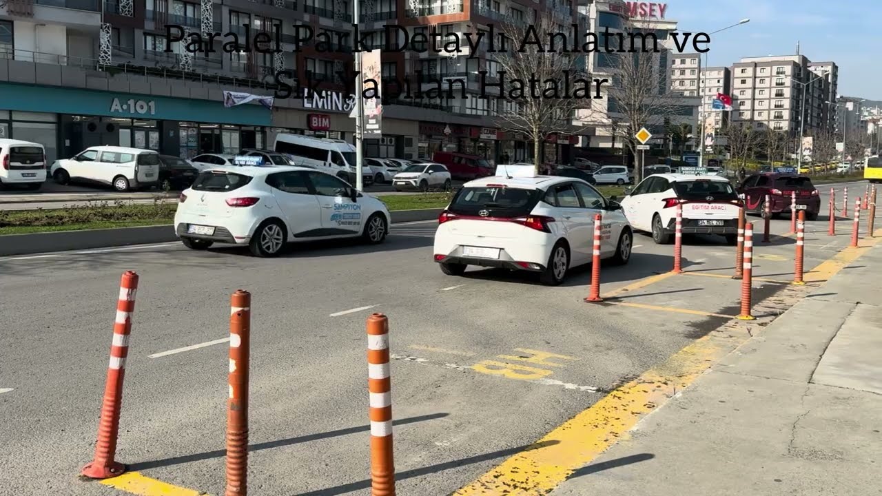 PARALEL PARK DETAYLI ANLATIM ( SIK YAPILAN HATALAR )