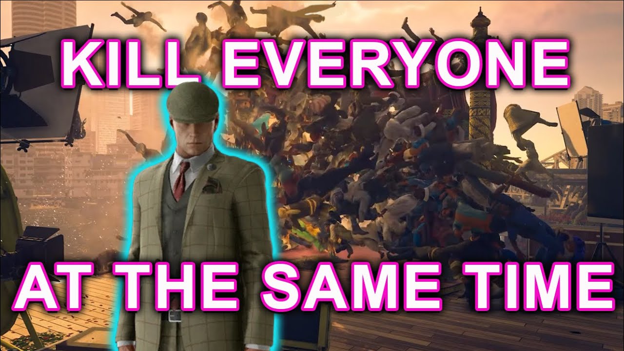 Can I Kill Everyone In Mumbai At The Same Time? //  Hitman Kill Everyone Challenge