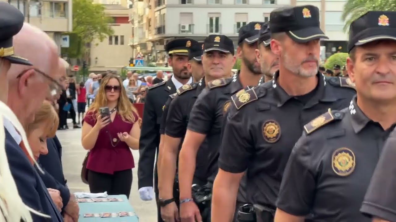 Acto Institucional del  Patrón de la Policial Local de Elche 2025 