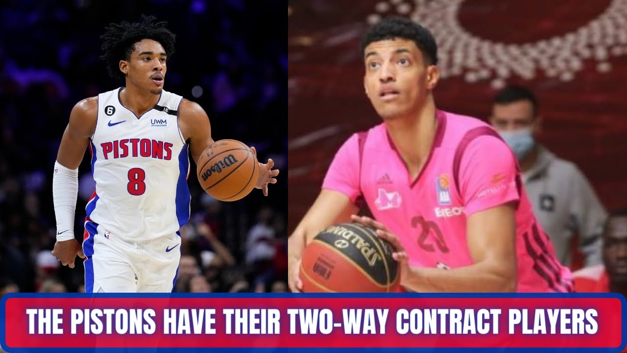 Detroit Pistons sign Jared Rhoden & Malcolm Cazalon to Two-Way deals