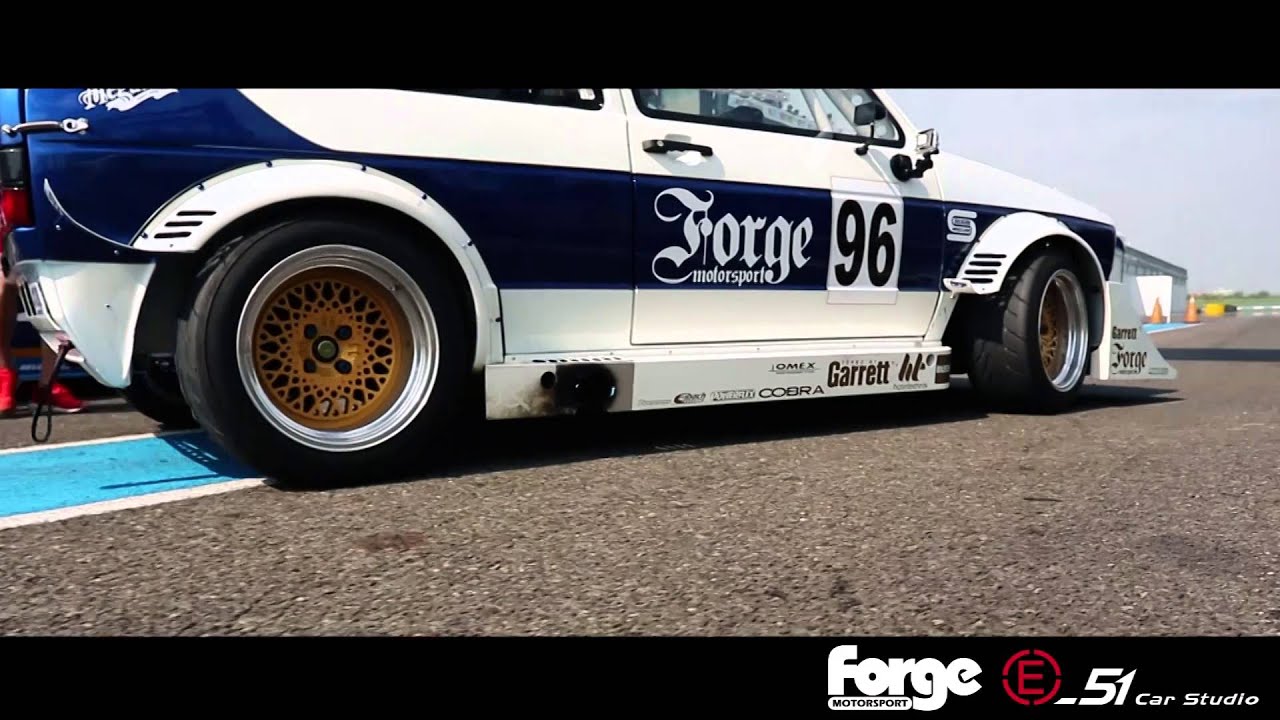 Full length video of our Race Mk1 Golf at Penbay Race Circuit with E-51 Car Studio