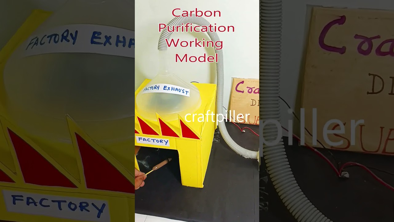 carbon purification (air pollution prevention) working model - shorts - craftpiller