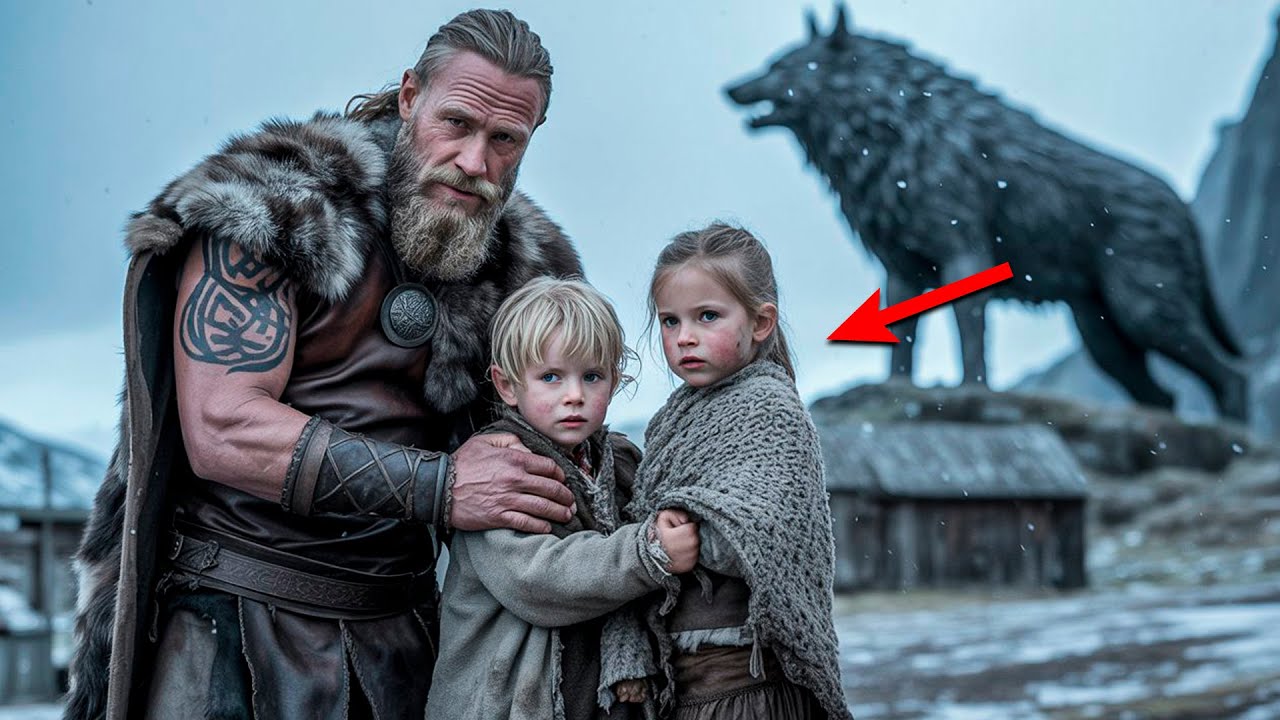Viking Adopted Two Orphans Nobody Wanted, Left Behind By Their Clan And His Destiny Changed Forever