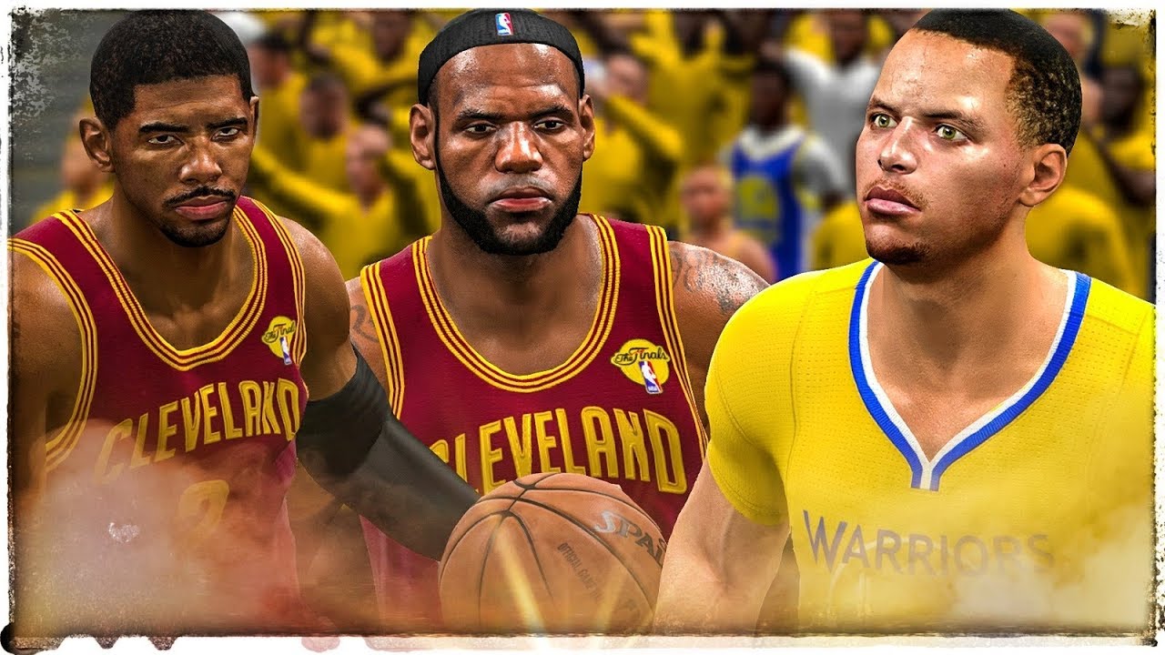 NBA Live 14 🏀 Kyrie & Lebron Ballin' Hard on The Warriors!!! This game is still fun!