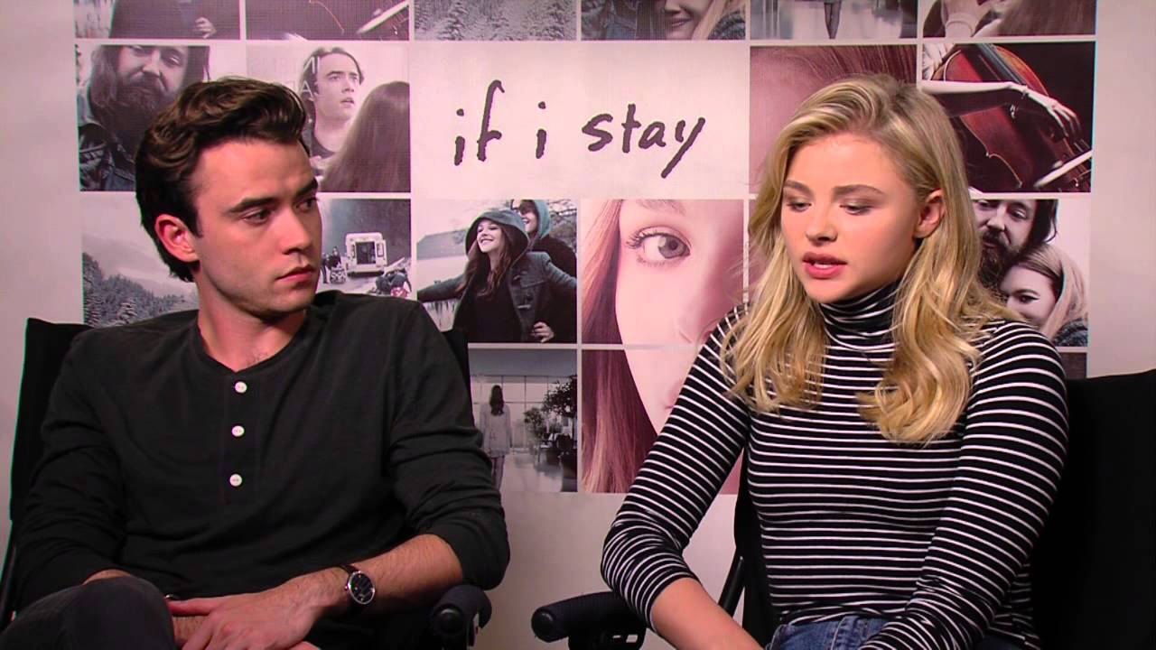 If I Stay: Chloe Grace Moretz & Jamie Blackley Official Movie Interview | ScreenSlam