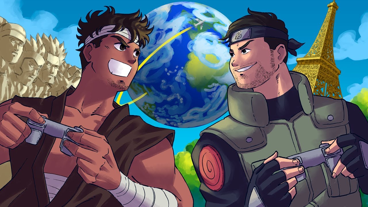 VIAJEI ATÉ A EUROPA PRA ENFRENTAR UM DOS MELHORES JOGADORES DE NARUTO STORM 4